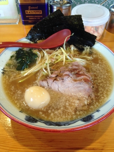 「ネギチャーシューメン」@椿 ラーメンショップ 木立店の写真