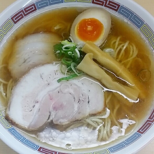 「煮干しらーめん　７８０円」@煮干鰮らーめん 圓の写真