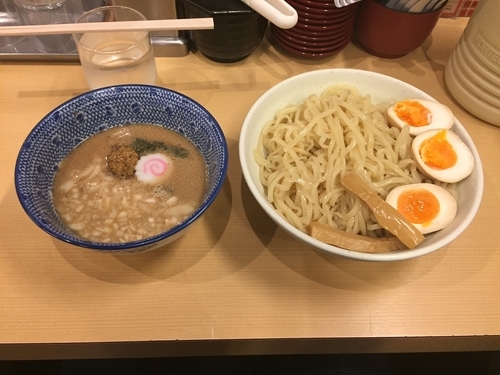 「つけ麺」@鹿児島ラーメン 豚とろ 鹿児島中央駅前店の写真