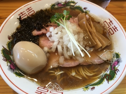 「特製煮干しそば」@中華蕎麦 みうらの写真