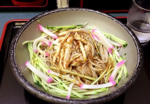 「和風冷麺(420円)」@小諸そば 人形町駅前店の写真