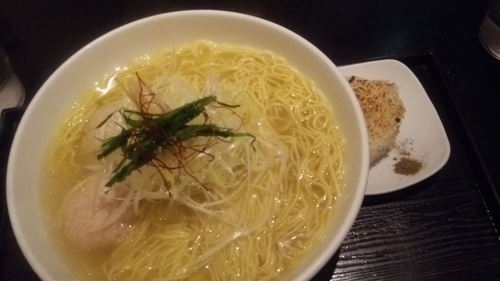 「塩らあめん大盛」@麺屋 海神の写真