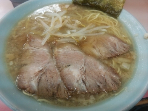 「三枚ラーメン」@ラーメンショップ 緑ヶ丘店の写真