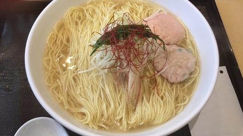「あら炊き塩ラーメン」@麺屋 海神 池袋店の写真