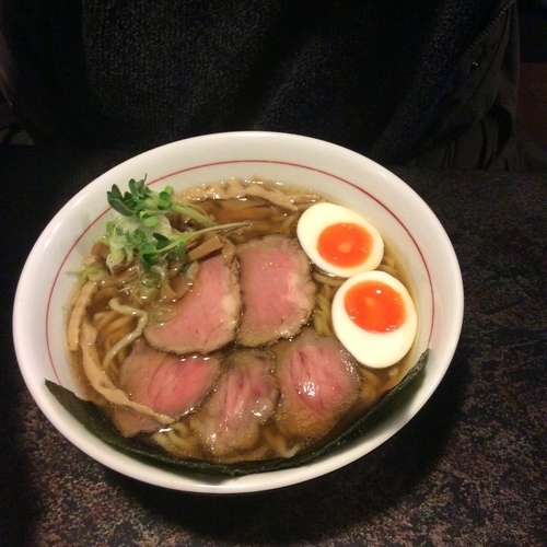 「特製中華そば」@中華そば 敦の写真