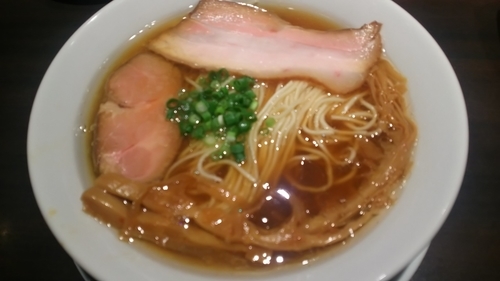 「煮干ラーメン」@らーめん ちゃん亭の写真