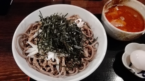 「温かい鶏そば」@蕎麦ちばからの写真