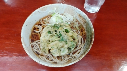 「蕎麦　春菊」@二葉の写真