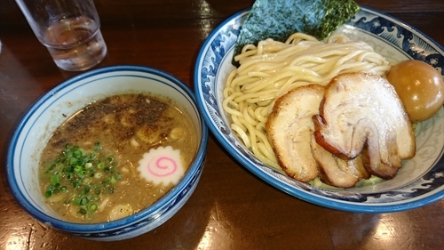 「濃厚魚介つけ麺」@ラーメン みなもと屋の写真