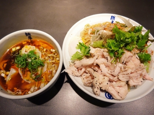 「虎嘯酢っパイシー冷やしつけ麺　　1150円」@麺屋武蔵 虎嘯の写真