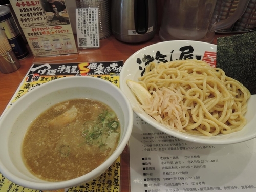 「煮干しつけ麺」@つけ麺 津気屋 西川口店の写真