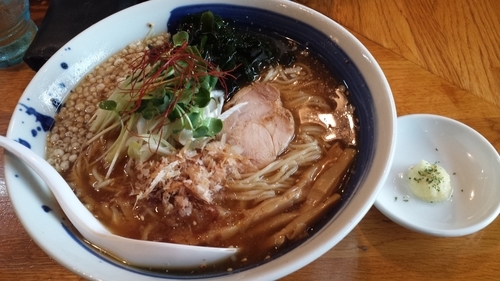 「冷やしそば700円+大盛100円」@麺屋 鶏口の写真