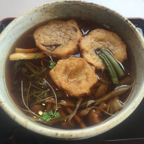 「きのこの白石うーめん（￥800）」@国見名鉄レストランの写真