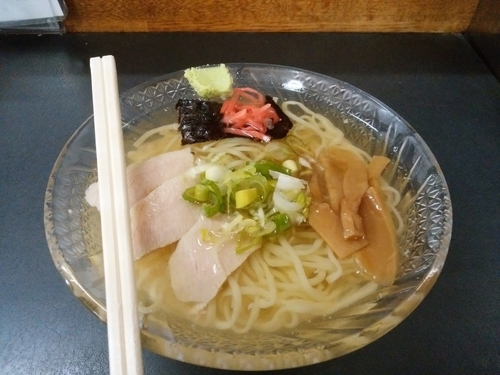 「塩冷やし並」@森下そば店の写真