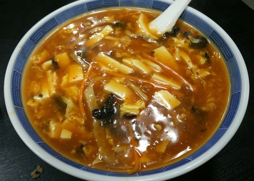 「サンラータンメン　780円」@中華料理 福源樓の写真