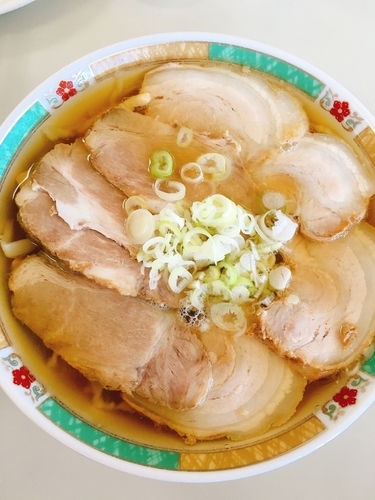 「ハーフ&ハーフ 大盛り」@佐野らーめん 麺龍の写真