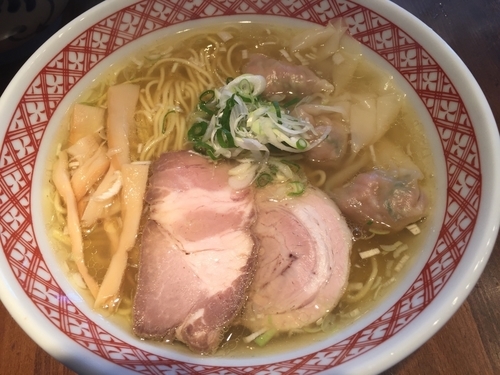 「特製らーめん(白だし)」@支那そば しんばの写真