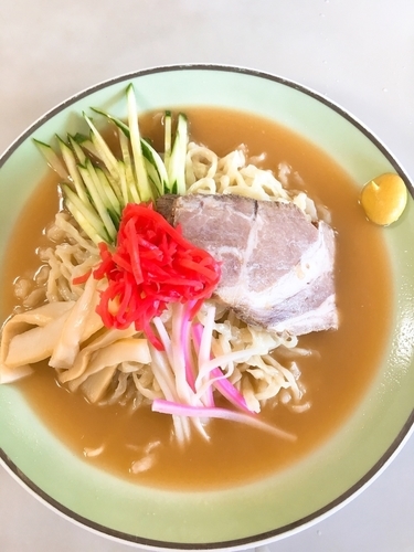 「【夏季限定】冷やしラーメン」@佐野らーめん 麺龍の写真