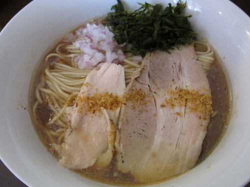 「淡麗煮干し中華蕎麦　「750円」」@煮干し中華蕎麦 山崎の写真