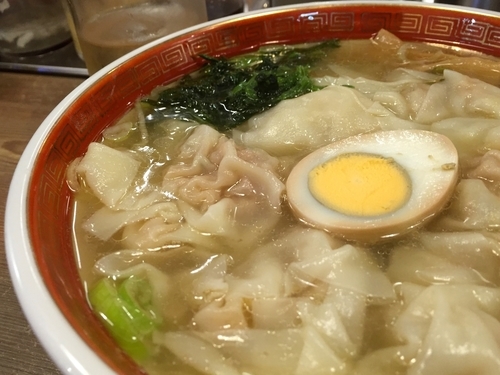 「広州雲呑麺（塩）」@広州市場 高円寺店の写真