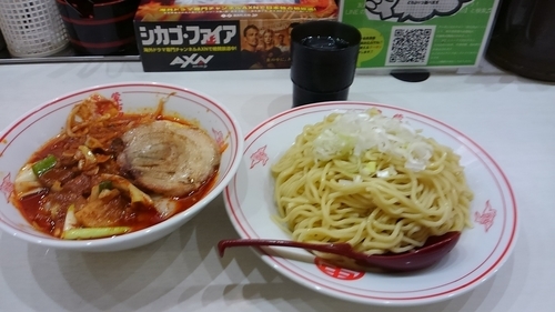 「冷やし味噌野菜(大盛)＋チャーシュー￥1090」@蒙古タンメン 中本 上板橋本店の写真