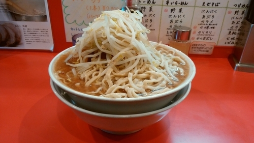 「ラーメン　大　600g　そのまま」@麺屋 桐龍の写真