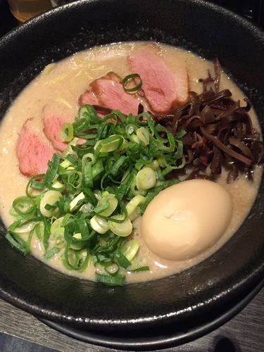 「鶏白湯ラーメン」@濃極 鹿児島地鶏ラーメン ちらん - CHIRAN - 京橋店の写真