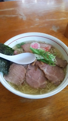 「平打ちチャーシュー麺 (塩)」@手打ち中華そば 凌駕の写真