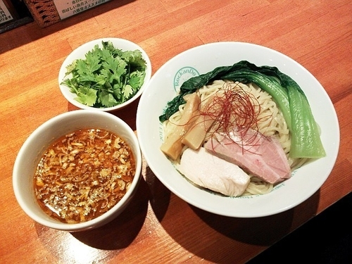 「【限定】担々つけSOBA＋パクチー」@麺屋 六感堂 Rock'anDoの写真