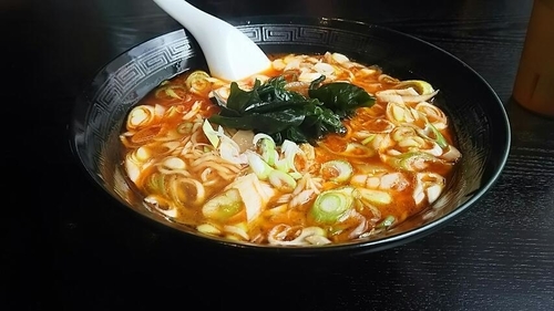 「勝浦タンタンメン800円」@麺屋MASTER PIECE 勝浦本店の写真
