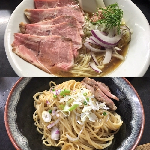 「冷しチャーシューそば＋冷し和え玉」@麺処 晴の写真