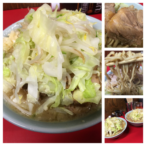 「ラーメン 小 ぶた入り 850円」@ラーメン二郎 新潟店の写真