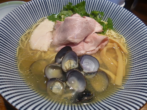 「【限定】しじみそば」@寿製麺よしかわ 川越店の写真