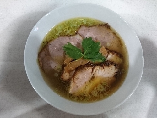 「塩チャーシューメン」@ラーメン星印の写真