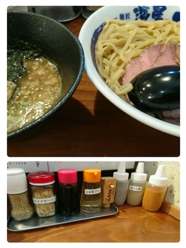 「濃厚煮干しつけ麺 大盛り」@濃厚煮干しそば 麺匠 濱星 関内店の写真