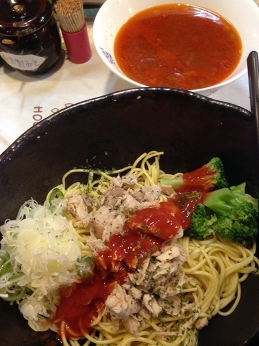 「鶏トマトつけ麺」@麺屋GAKUの写真