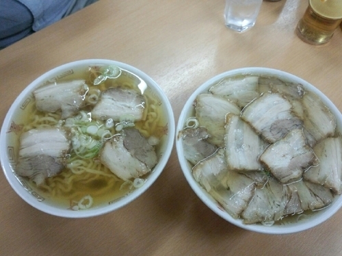 「支那そば  肉そば」@坂内食堂 喜多方本店の写真