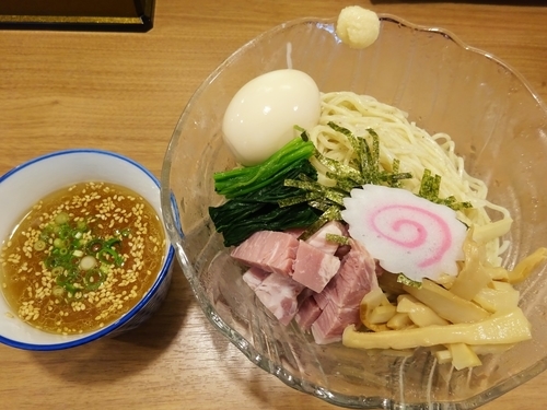 「白だし煮干三重奏 ～ざる中華version～　　880円」@鯛塩そば 灯花 本店の写真