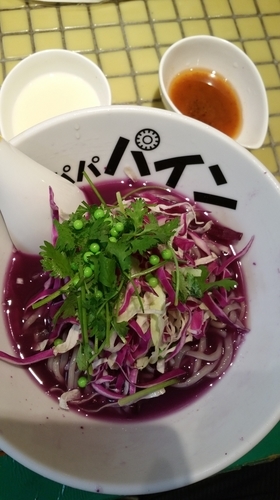 「ショショショショ初号機(限定)」@パイナップルラーメン屋さん パパパパパインの写真