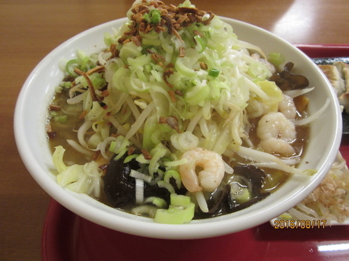 「ガツ盛り五目タンメン９９０円」@らーめん我礫の写真