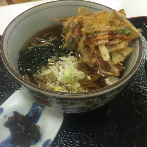 「天ぷら（￥520）」@軽食コーナー 駒の写真