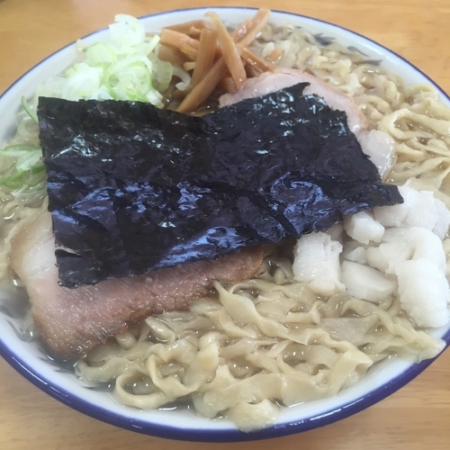 「中華そば（小盛）（￥650）」@ケンちゃんラーメン 鶴岡店の写真