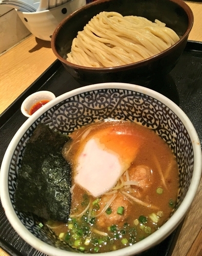「濃厚魚介つけ麺  (中盛)」@麺屋 一燈の写真