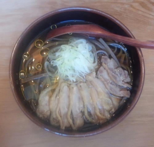 「肉そばつったい750円」@肉そば鳥中華 ざぶんの写真