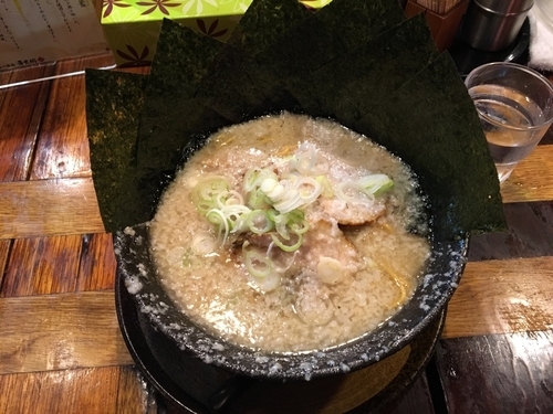 「特製ラーメン 大盛 海苔」@らーめん 平太周 味庵の写真