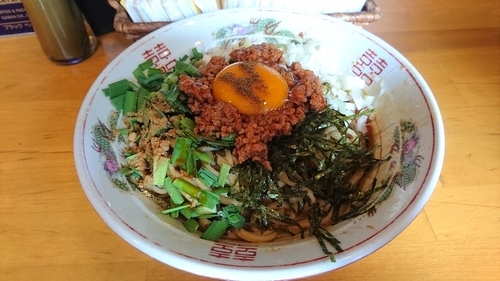 「【限定】辛くない台湾まぜそば」@ファットンの写真