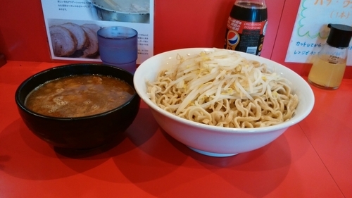 「つけ麺　600g　そのまま」@麺屋 桐龍の写真