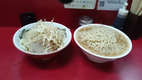 「麺増・大豚(ヤサイアブラ)￥９３０」@ラーメン二郎 京急川崎店の写真