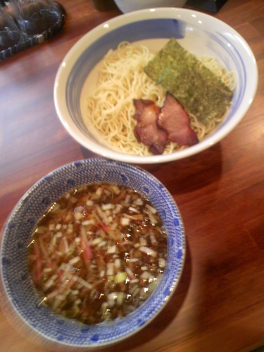 「つけそば（中盛）８００円」@麺屋 悠の写真