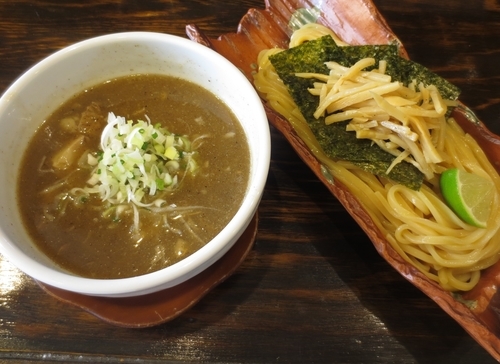 「濃厚つけ麺　830円」@めん処 渚の写真